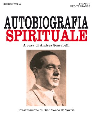 cover image of Autobiografia spirituale
